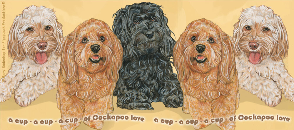 Cockapoo Ceramic Coffee Mug Tea Cup 15 oz