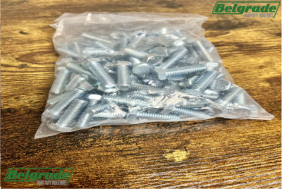 Hex Cap Screw 3/8-16 X 1 1/4 In. 100 Pack, Grade 5 Zinc