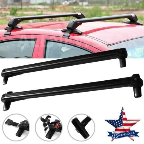 43.3" Car Top Roof Rack Cross Bar Luggage Carrier For Volvo S40 S80 V40 Foto 4 de 4