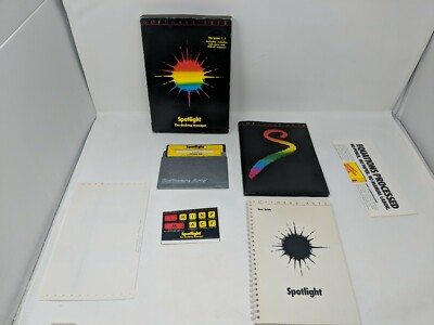Software Arts Spotlight Desktop Manager IBM PC Software VisiCalc TK!Solver VTG