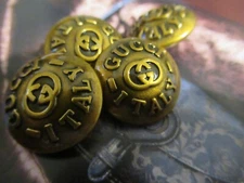 Gucci 4 buttons  copper color  GG 20 mm  BUTTONS THIS IS FOR 4
