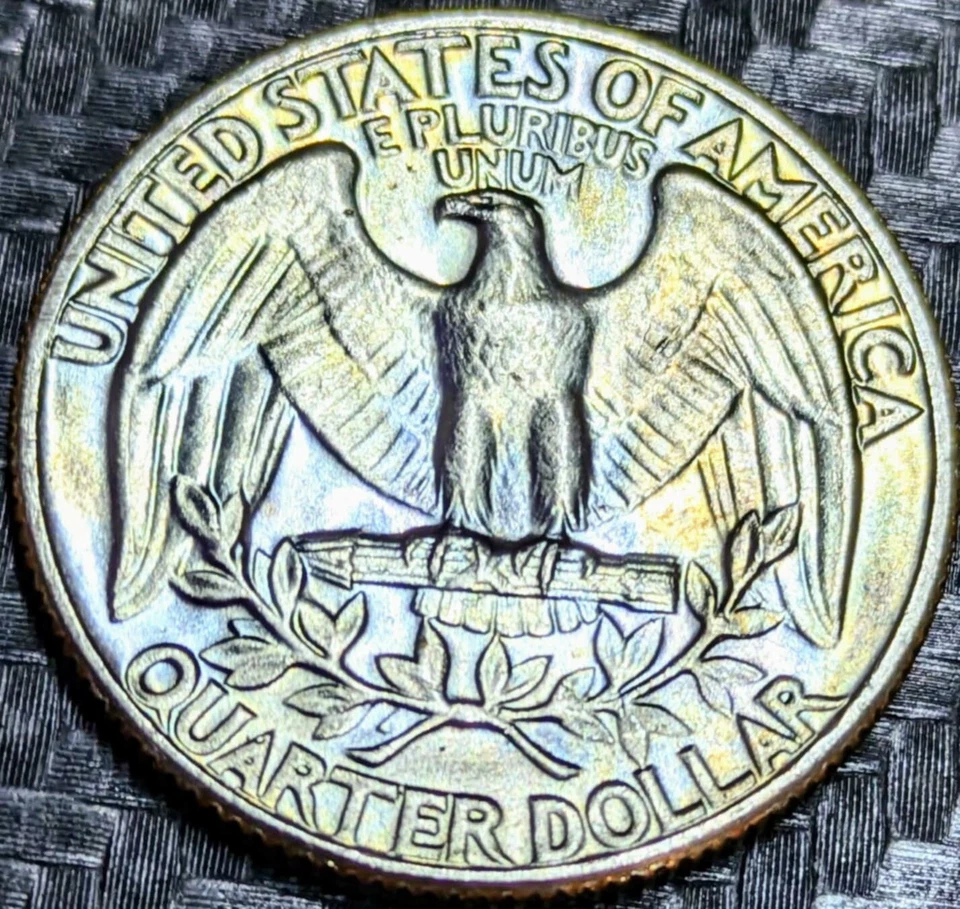 1971-D BU Doubled Die Obverse DDR Washington Quarter "GEM" - Image 2 of 4