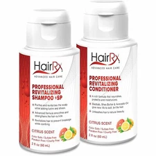 HairRx Professional Revitalizing Shampoo +SP (for Oily Scalps) & Conditioner Tra