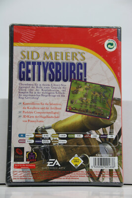 PC CD Sid Meeiers Gettysburg! Neu und verschweißt
