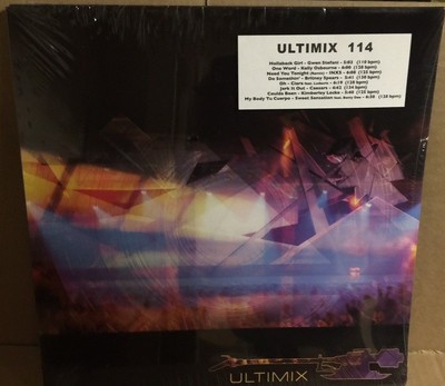 ULTIMIX 114 LP ciara Britney spears inxs gwen stefani Caesars Kelly Osbourne