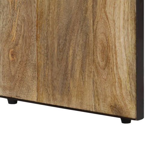 vidaXL Sideboard 120x30x75 cm Solid Mango Wood - Picture 7 of 11