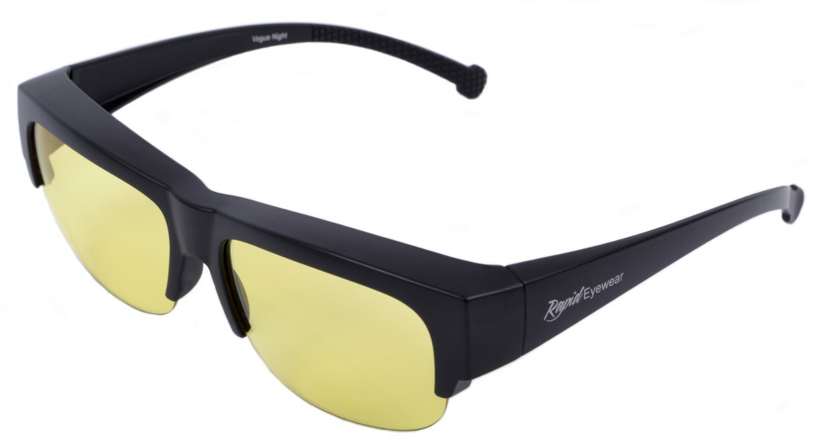 NIGHT VISION OVER GLASSES for Driving. Yellow Lenses HD. Reduce