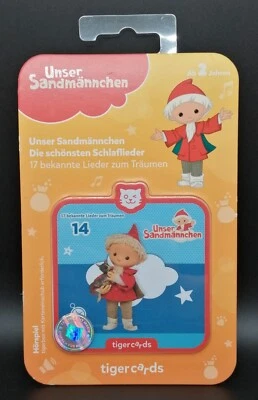 Tigermedia Tigercards: Unser Sandmännchen - Die schönsten (17) Schlaflieder