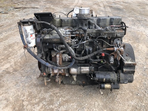 CUMMINS 8.3 ISC Turbo Diesel Engine; 350 HP; Electronic CAPS;  RUNNING TAKEOUT