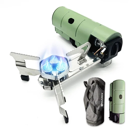 17,700 BTU Foldable Butane Camping Stove – 5,200W Portable Gas Burner with