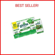 Gimme Seaweed - Wasabi - 20 Count - Organic Roasted Seaweed Sheets - Keto, Vegan