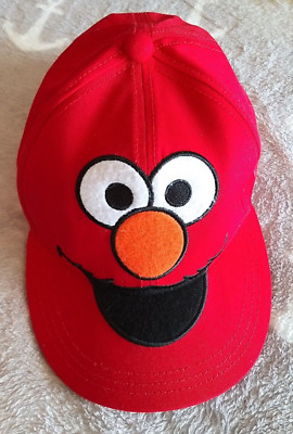 Tolle Sesamstraße Elmo Männer Cap rot Größe L top Zustand