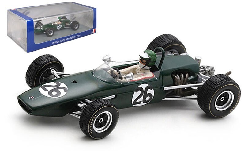 Spark SF250 Brabham BT23 #26 Winner F2 Pau GP 1967 - Jochen Rindt 1/43 Scale