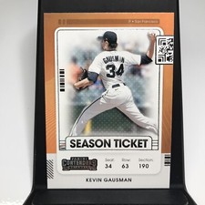2021 Contenders Base Season Ticket #55 Kevin Gausman - San Francisco Giants