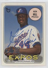 2019 Topps Archives 50th Anniversary of the Montreal Expos Ken Hill Auto 0jl3