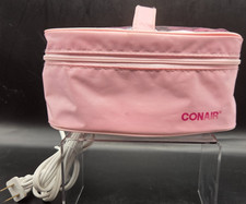 CONAIR Heated Hair Roller Set Pink 10 Rollers Travel Case Electric NEW NO TAGS