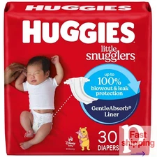 Huggies Little Snugglers Disposable Diapers  Size Preemie Count 30ct