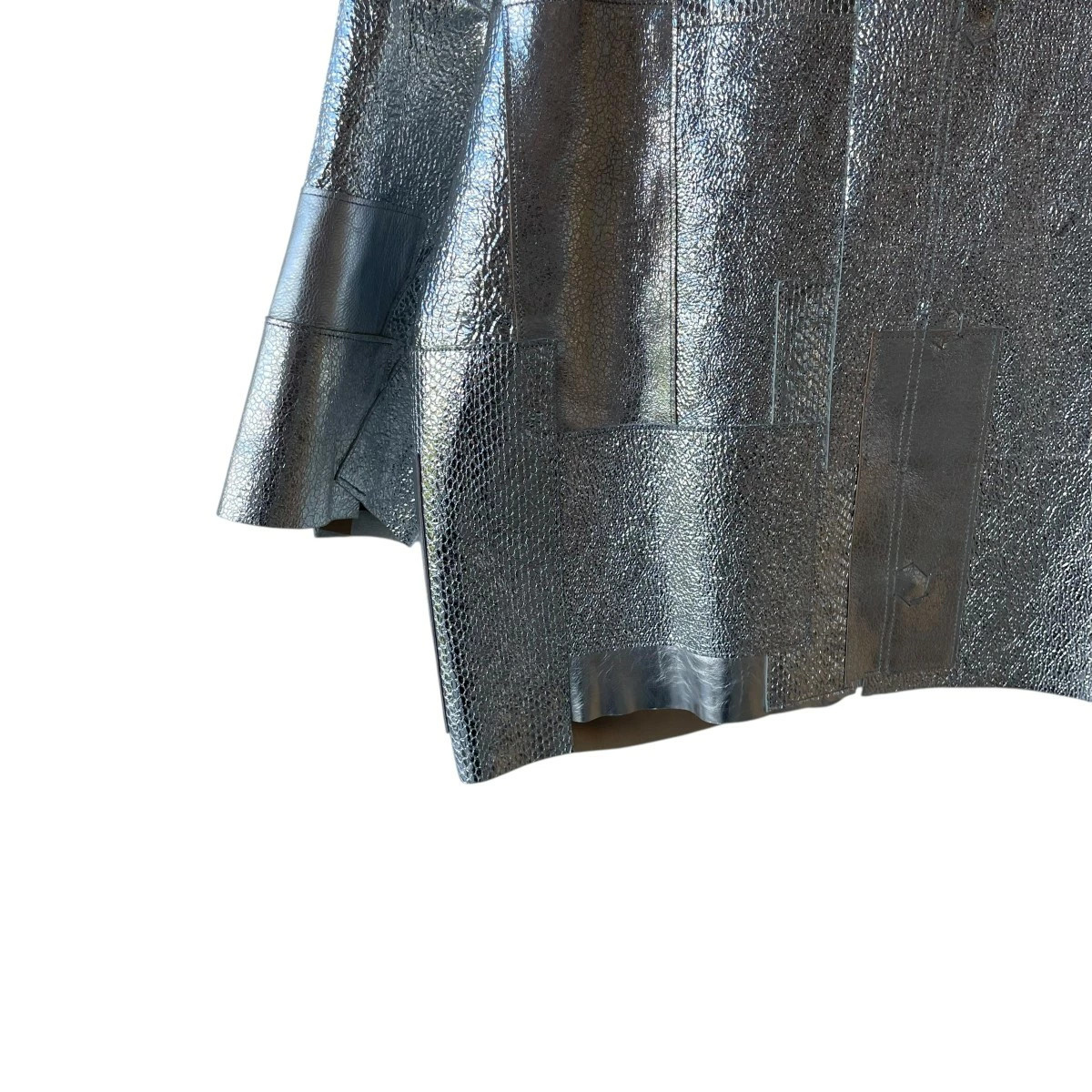 Used JUNYA WATANABE CDG Leather Patchwork Reflect… - image 4