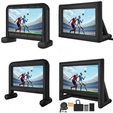 Uimoso Inflatable Movie Screen 16:9 600D Movie Projection with Portable Bag