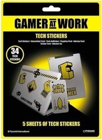 Gadget - Gamer At Work: Pyramid - Tech Sticker Pack (Set Adesivi) -D- Pyramid