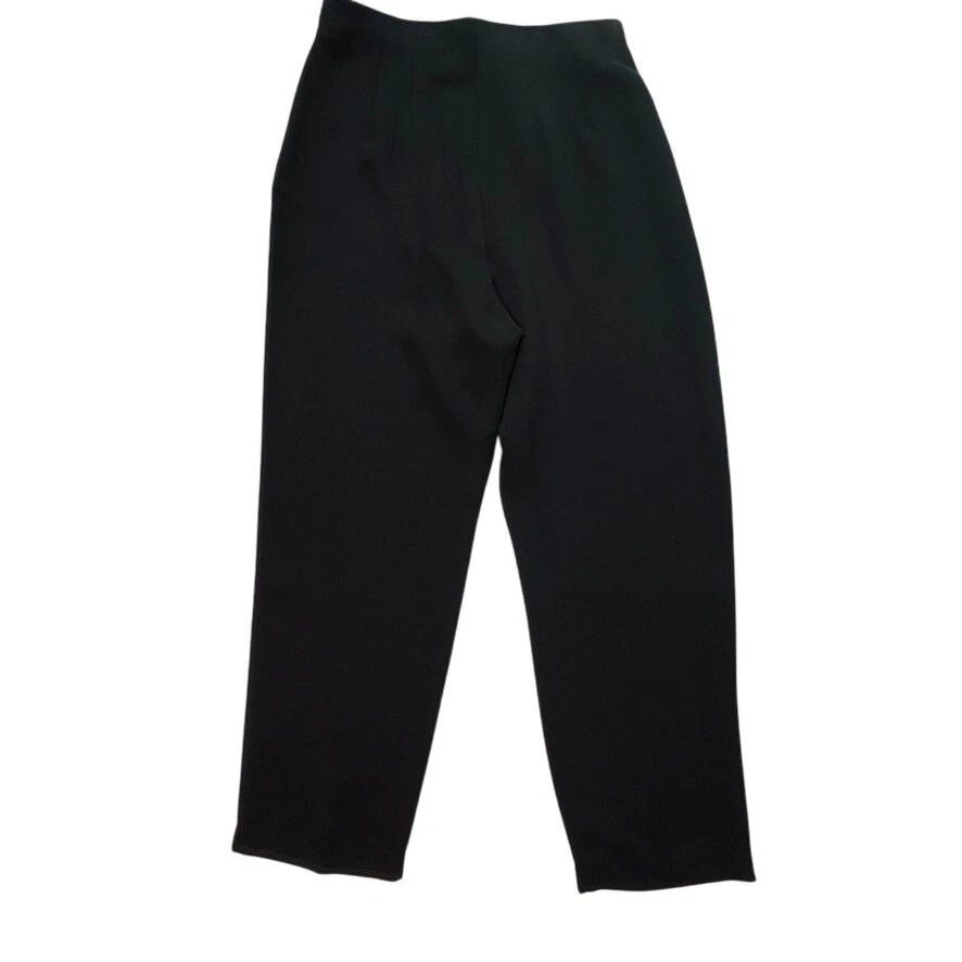 Jupe Droite En Soie Josephine Chaus Taille 8 - Noir Et Blanc, Longueur Genou, Fermeture Latérale, Occasion Très Bon état