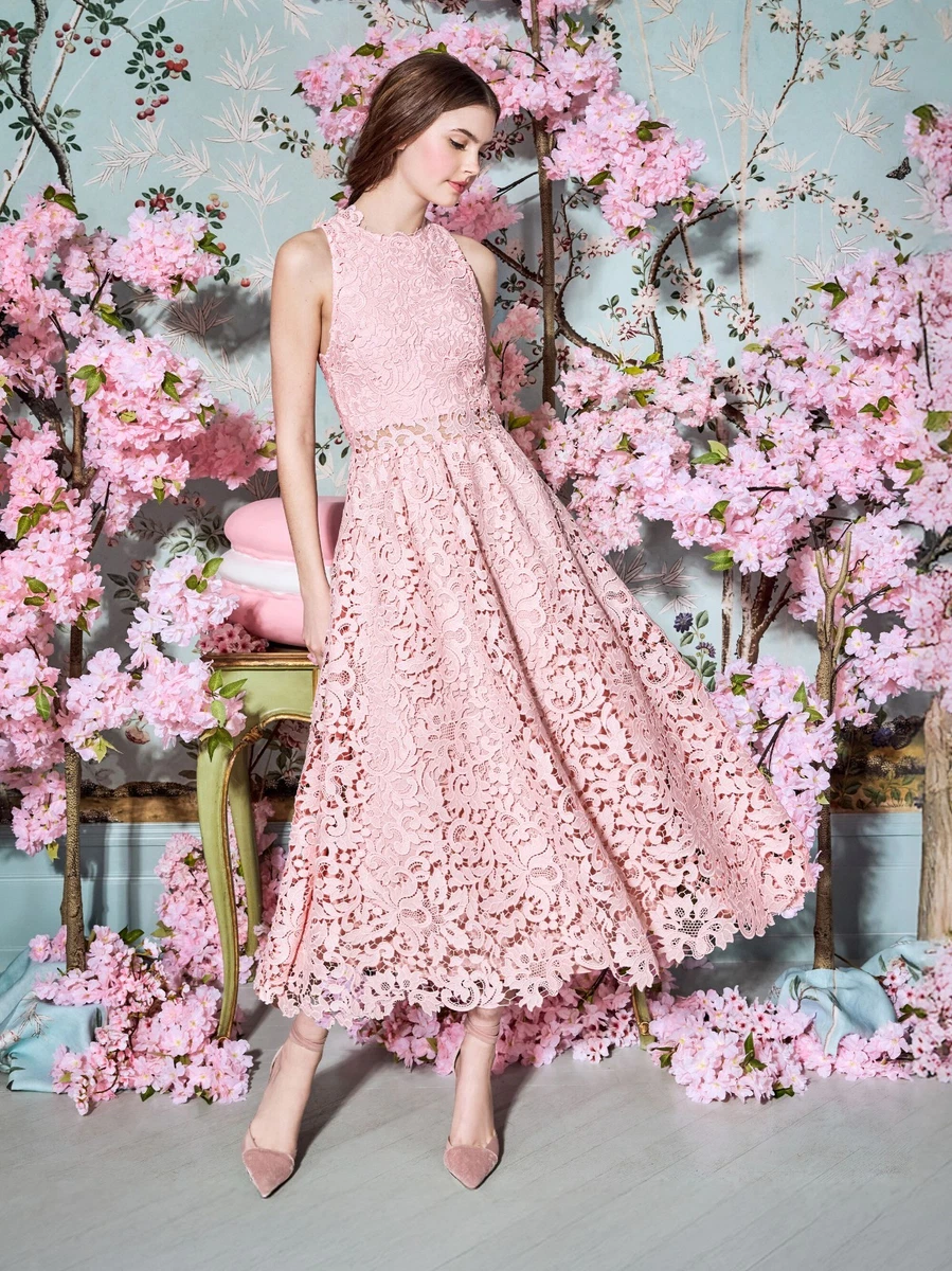 chinese dress ladies Alice + Olivia Katia Twist Maxi Dress, 8 / Pink main image 1