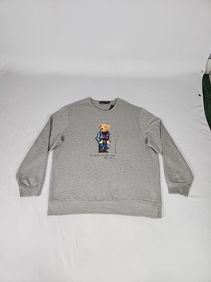 Polo Ralph Lauren Polo Bear Crewneck Sweatshirt Men's 2XL Gray