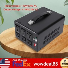 5000W Watt Power Voltage Transformer Step Up/Down 110-120V to 220-240V Converter