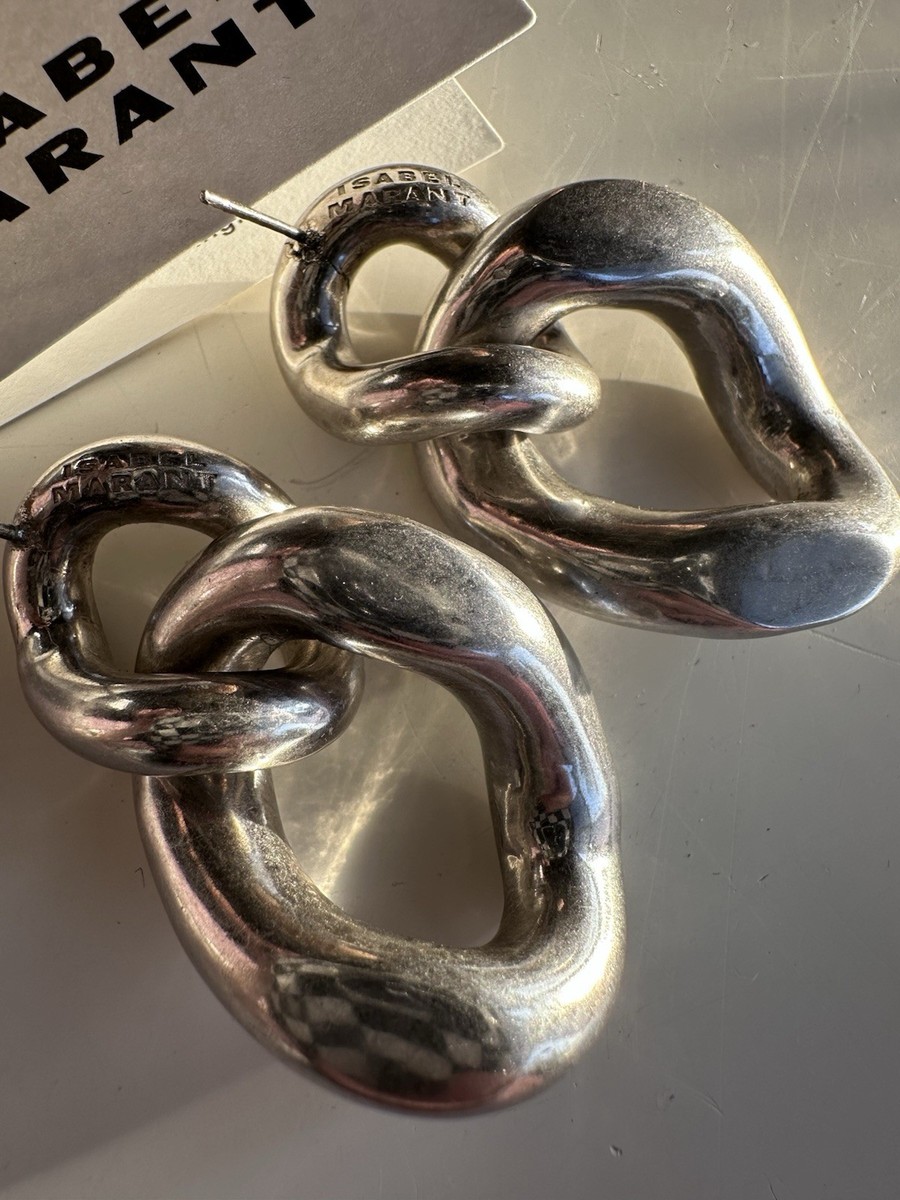 Isabel Marant Boucle D'oreill Earrings in Silver $490 | eBay