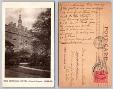 The Imperial Hotel Russell Square London Postcard