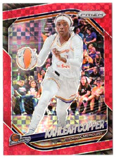 KAHLEAH COPPER 2025 Panini Prizm WNBA #62 Phoenix Mercury RED POWER /75 PRIZM SP