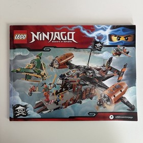 Lego Misfortune's Keep 70605 Ninjago Skybound Brand New Bags 100% Complete Set