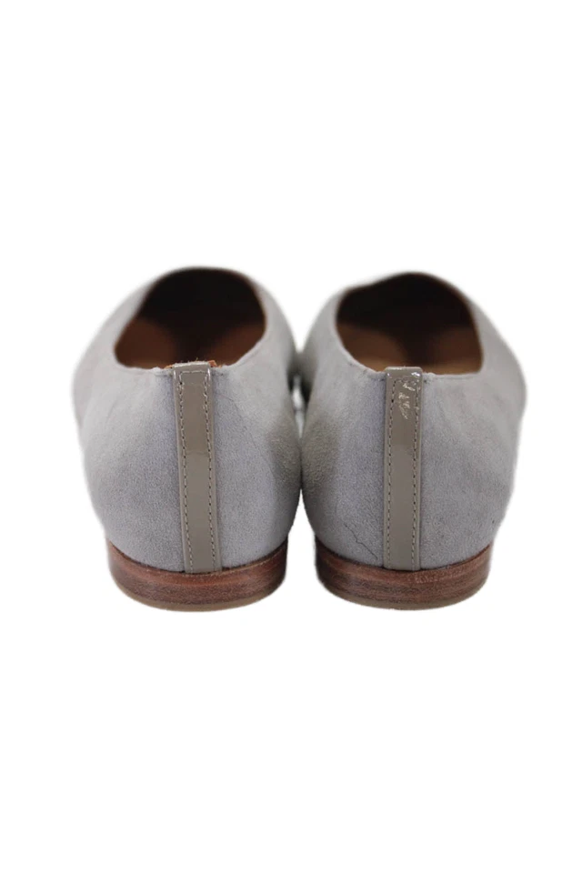 Margaux Niñas Gamuza Texturizada Sin Cordones Informales Pisos Gris Talla 34 EUR Foto 3 de 4