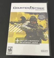 Counter Strike: Source PC Game, 2005 4 Disc Set-Nice Disks