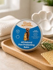 NIB Simply Natural Paw Protecting Balm for Dogs Moisturizing