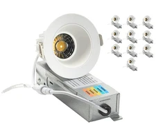 2-Inch 9W Deep Anti-Glare Downlight, Color Selectable 5CCT CRI90 600lm Dimmab...