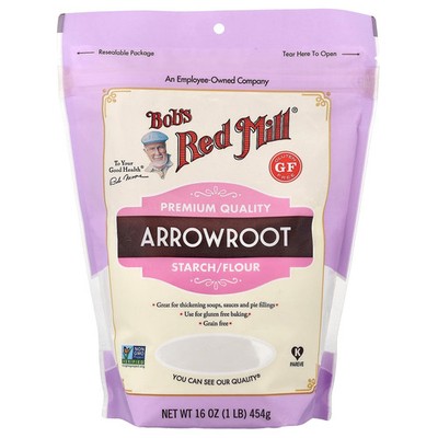 Arrowroot Starch/Flour, 16 oz (454 g)