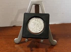 1942-P WALKING LIBERTY HALF $/MYSTERIOUS BORES 2 REVERSE-1 OBVERSE IN EAGLE HOLD