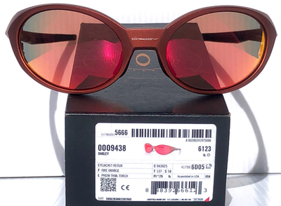 NEW Oakley EYE JACKET REDUX Fire Orange PRIZM Trial Torch Lens