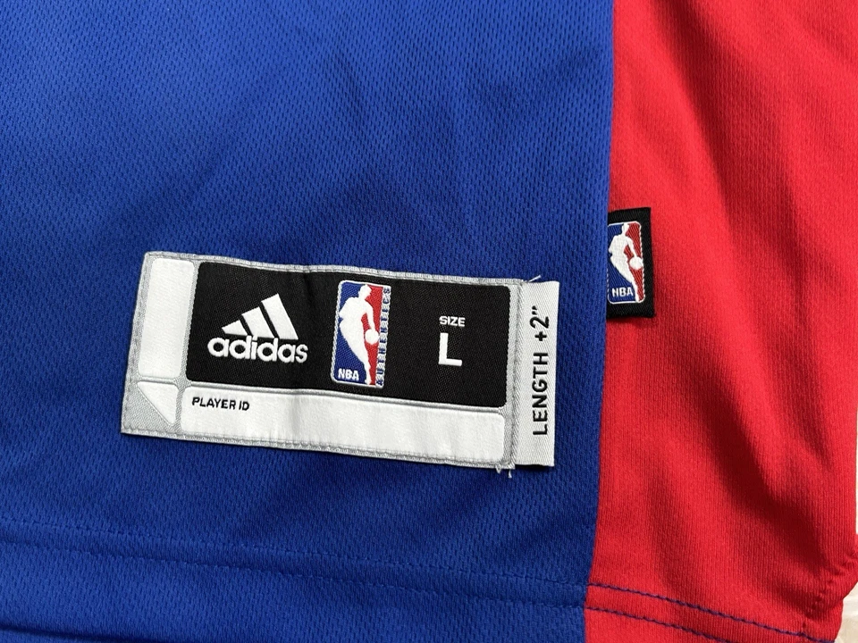 Camiseta deportiva de baloncesto Adidas Detroit Pistons ANDRE DRUMMOND NBA talla grande Foto 4 de 4