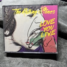 Rolling Stones - Love you live. Rare original 2X CD Fatbox edition Disks In EX