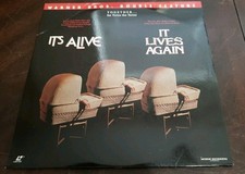 IT'S ALIVE and IT LIVES AGAIN 2-Laserdisc SET WIDESCREEN VERY GOOD VERY RARE W13