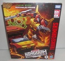 Transformers Kingdom War for Cybertron Commander Class Rodimus Prime New