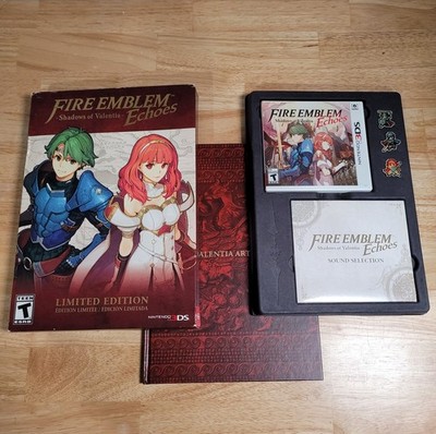 Fire Emblem Echoes Shadows of Valentia Limited Edition Nintendo 3DS CIB - Tested
