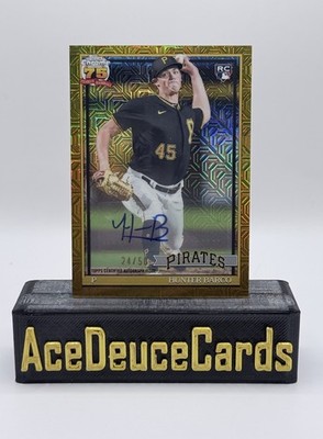 Hunter Barco Topps Chrome 2026 Pittsburgh Pirates Rookie /50 Auto #91C2-21 RC