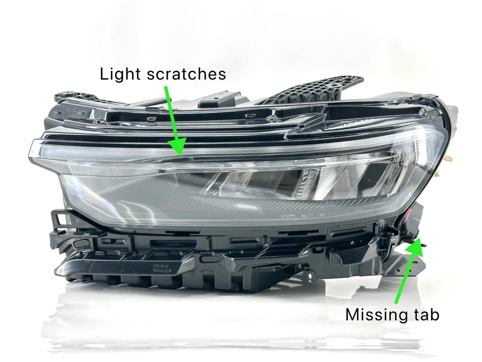 Faro LED completo lado del conductor izquierdo OEM 2021-2024 Jeep Grand Cherokee Foto 3 de 4