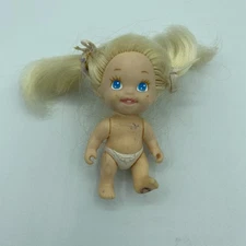 Vintage Tyco Quints Mini Baby Doll #5 Blonde Blue Eyes