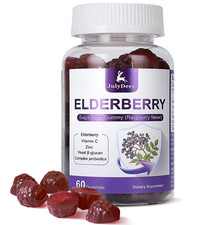 60 Gummies Sambucus Elderberry Gummies - Immune Support for Adults and kids 4 5