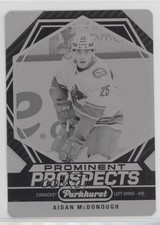 2023 Parkhurst Printing Plate Black Achievement 1/1 Aidan McDonough #PP-AM 0c3