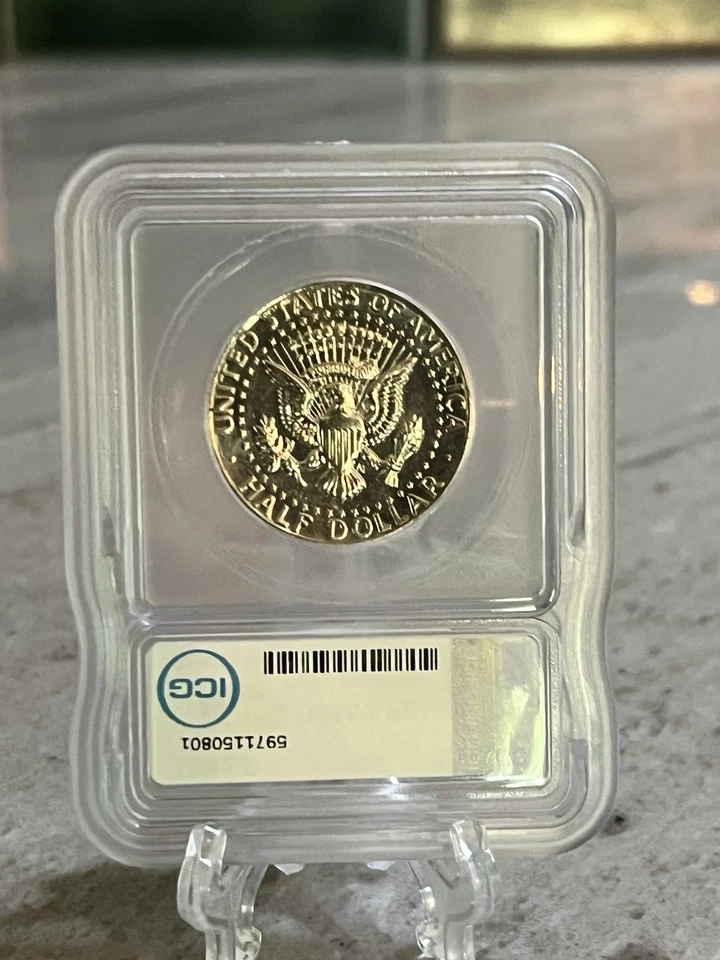 1981-P MS67 PL - POP 1 TOP POP RARE KENNEDY HALF DOLLAR PQ - ONE OF A KIND PL! - Image 2 of 2